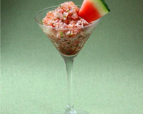 Watermelon Mint Granita